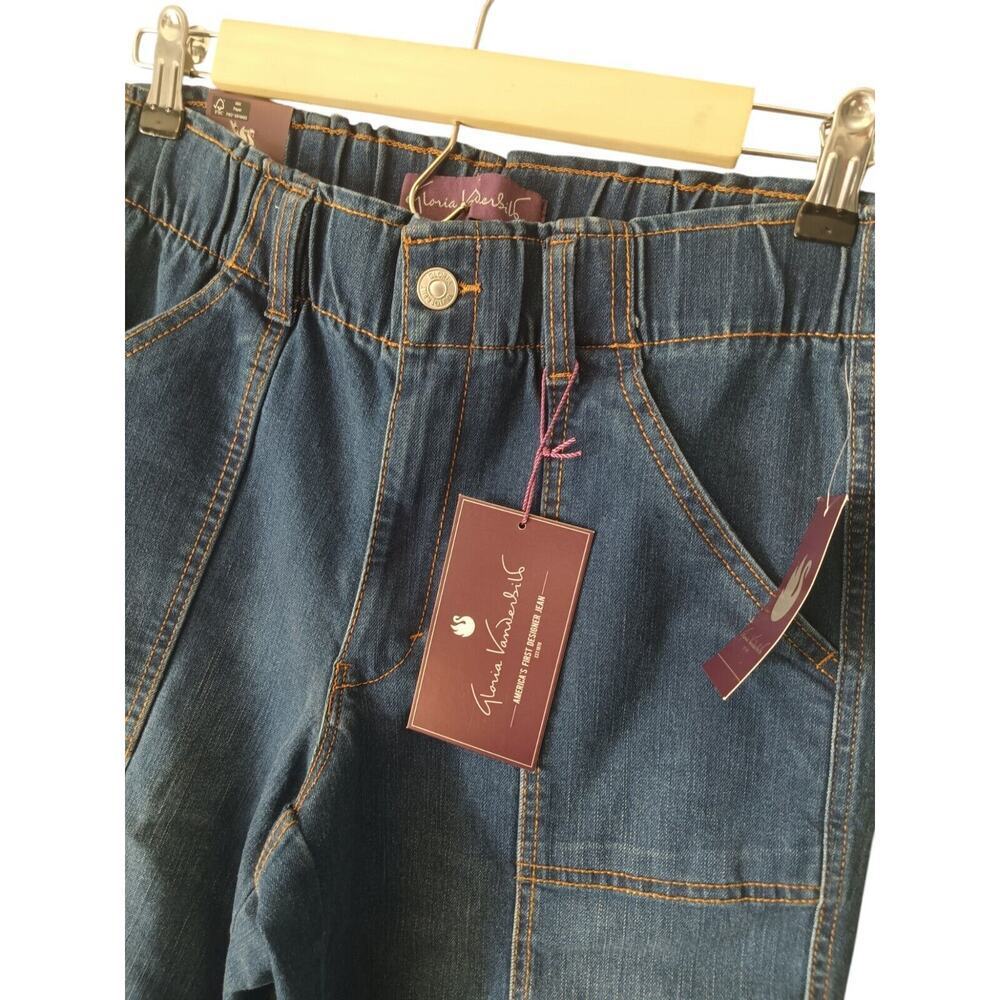 Gloria Vanderbilt Jeans 6 Average Comfort Utility NWT - Picture 7 of 7